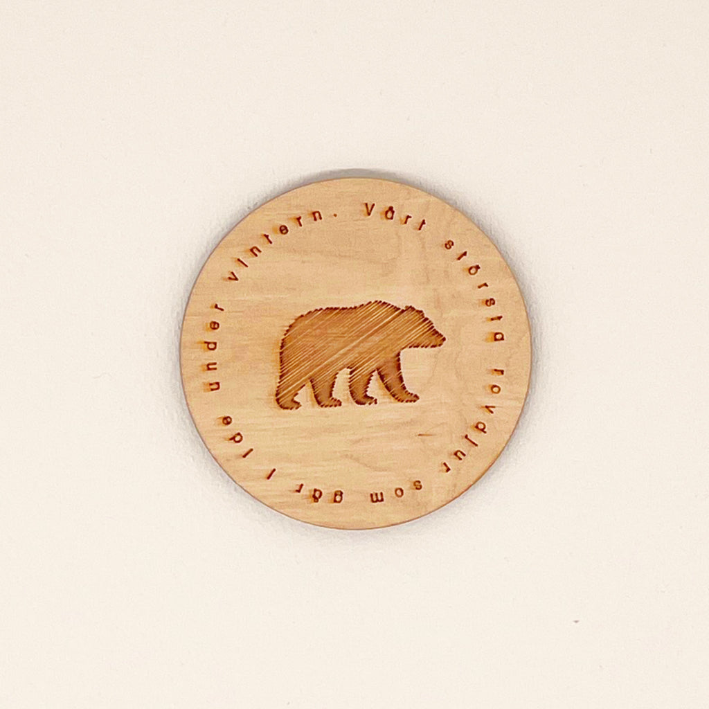 Glasunderlägg - 8 djur